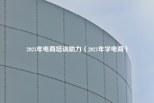 2021年电商培训助力（2021年学电商）
