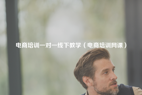 电商培训一对一线下教学（电商培训网课）