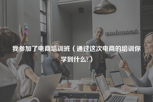 我参加了电商培训班（通过这次电商的培训你学到什么?）