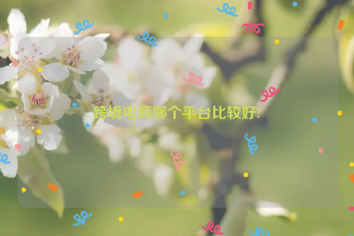 跨境电商哪个平台比较好?